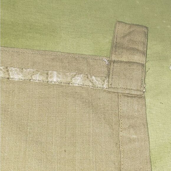 Seafoam Green Window Valance - Picture 3 of 4